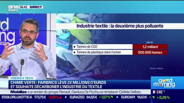 Benoît Illy (Fairbrics) : Fairbrics transforme le CO2 en fibres textiles