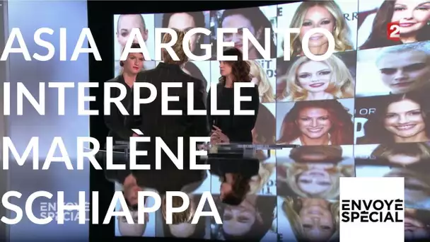 Envoyé spécial. Affaire Weinstein : Asia Argento face à Marlène Schiappa -26 oct. 2017 (France 2)
