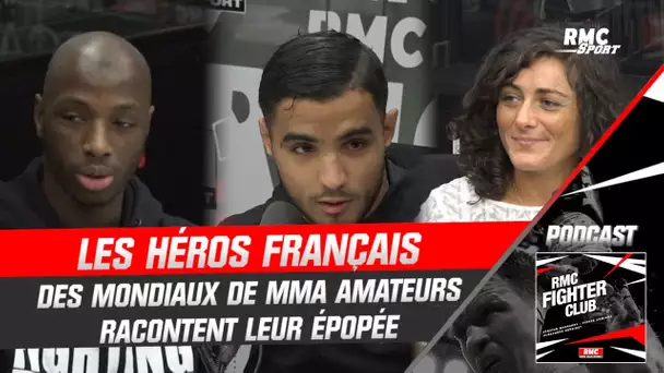 MMA : Arezki, Benouaich, Sima... Les héros français des Mondiaux amateurs racontent leur épopée