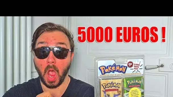 Ouverture d'un PACK POKEMON A 5000 EUROS ULTRA-RARE ! ( Je pleure )