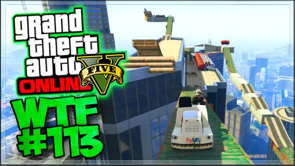 MEGA GROS DÉLIRE EN MINI-TRACTEUR ! ( DEVIL&#039;S ROLLER COASTER ) - GTA 5 ONLINE COURSE WTF #113