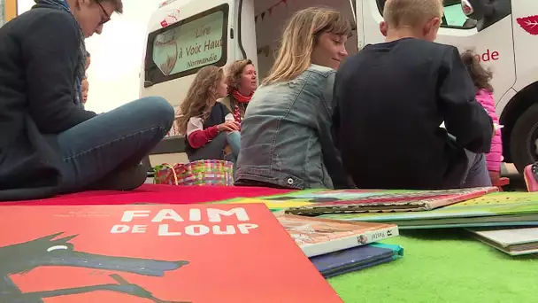 Le relais accueil gens du voyage de Sotteville mène des  actions favoriser la lecture.