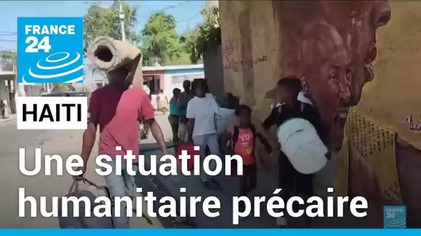 Haïti : une situation humanitaire toujours plus précaire à Port-au-Prince • FRANCE 24
