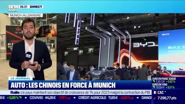 Auto: les Chinois en force au salon de Muncih