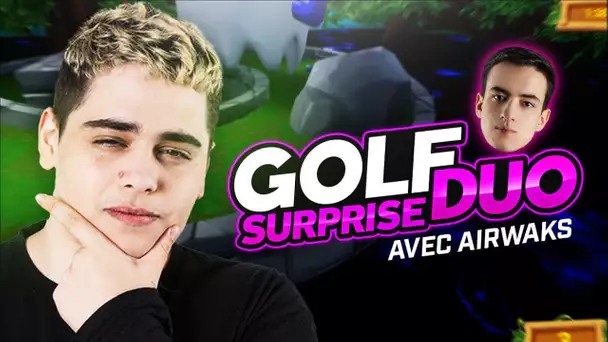 GOLF DUO SURPRISE AVEC AIRWAKS COMME INVITÉ AVEC L&#039;ÉQUIPE