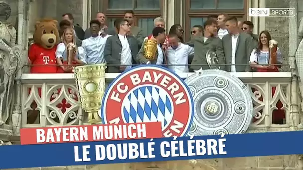 Bayern Munich - Les héros du doublé fêtés sur la Marienplatz !