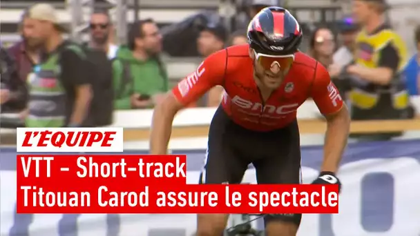 VTT - Short-track : Le Français Titouan Carod signe la première victoire de sa carrière