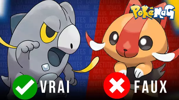 VRAI ou FAUX POKÉMON ? | Avec Julien BARDAKOFF | POKÉMAG