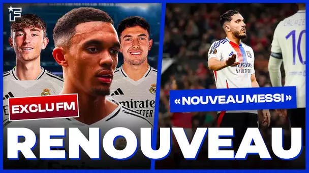 Les 3 PRIORITÉS mercato du Real Madrid,  Rayan Cherki CHOQUE l'Angleterre | JT Foot Mercato