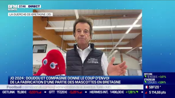 JO 2024: Doudou et Compagnie donne le coup d'envoi de la fabrication d'une partie des mascottes