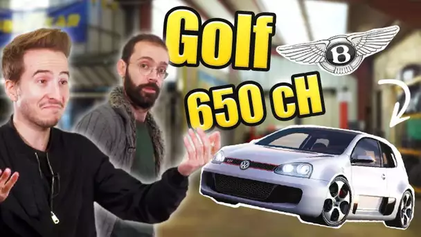 Vultech : L'incroyable GOLF W12 (avec 650ch dedans mdr)