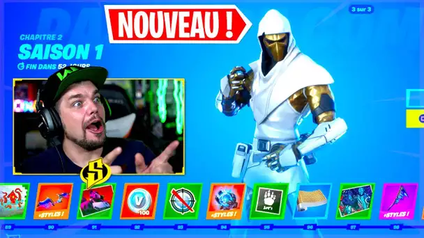 le NOUVEAU PASSE DE COMBAT de FORTNITE ! (Chapitre 2 Saison 1)