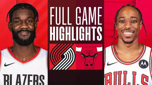 TRAIL BLAZERS at BULLS | FULL GAME HIGHLIGHTS | March 18, 2024