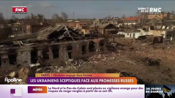 Les Ukrainiens sceptiques face aux promesses russes