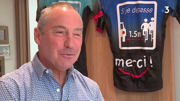 Pyrénées-Orientales : un maillot de cycliste sécurisé pour éviter les accidents de la route