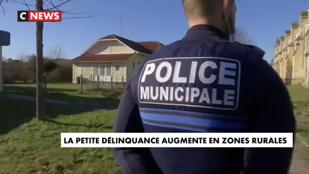 La petite délinquance augmente en zones rurales