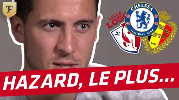 L'interview "Qui est le plus ?" d'Eden Hazard