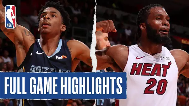 GRIZZLIES at HEAT | FULL GAME HIGHLIGHTS | October 23, 2019