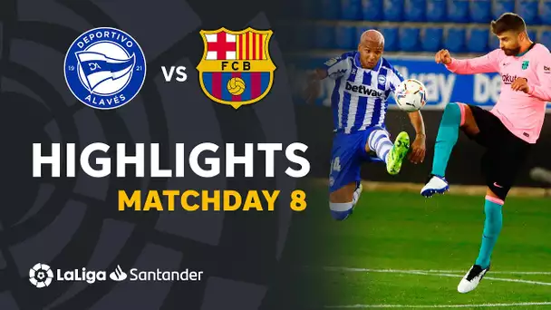 Highlights Deportivo Alavés vs FC Barcelona (1-1)