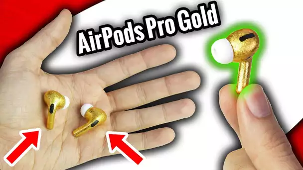 J'ai des AirPods Pro en Or 24K ! (ça tourne mal)