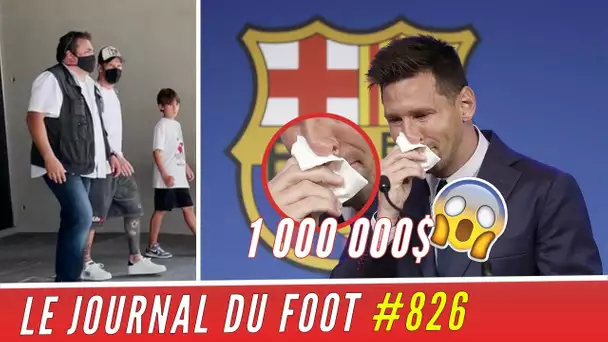 MESSI rentre déjà à BARCELONE, la folle histoire du mouchoir à 1 million de dollars de l'ARGENTIN