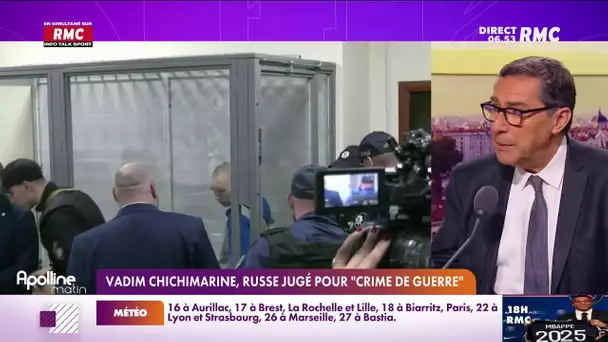 Vadim Chichimarine est le sergent russe (de 21 ans) jugé pour "crime de guerre"