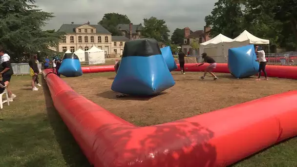 A Evreux, les enfants sont rois au village estival du sport et de la culture