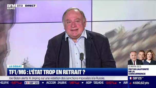 Le débat: TF1/M6, l'Etat trop en retrait ?