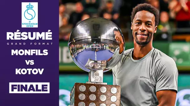 Résumé : Gaël Monfils VS Pavel Kotov (Finale ATP 250 Stockholm)