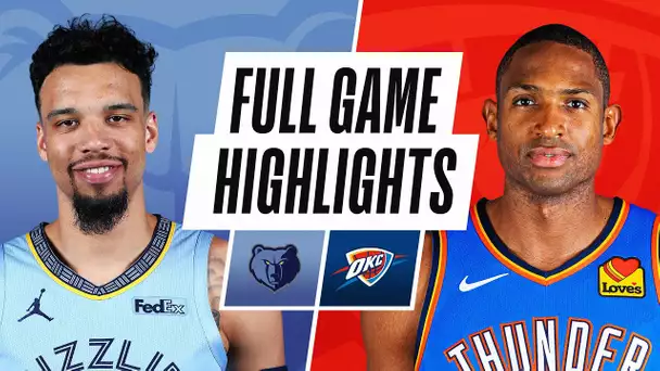 GRIZZLIES at THUNDER | FULL GAME HIGHLIGHTS | March 24, 2021