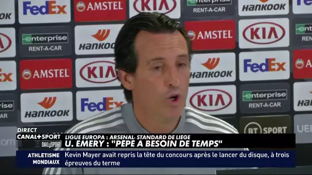 Emery apporte son soutien à Nicolas Pepe