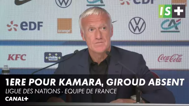 Première pour Kamara, Giroud absent - Equipe de France