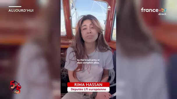 Gaza : Madleen, le bateau humanitaire, intercepté par Israël - Le 5/5 de Lorrain Sénéchal