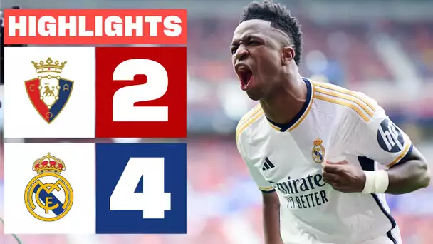 CA OSASUNA 2 - 4 REAL MADRID | RESUMEN LALIGA EA SPORTS