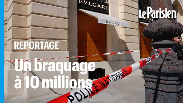 Braquage à Paris : dix millions d’euros dérobés à la bijouterie Bulgari place Vendôme