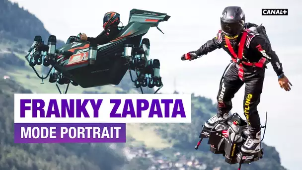 Franky Zapata nous invite à tester sa première voiture volante - Mode Portrait - CANAL+
