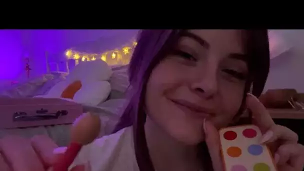 Pov tu vas chez une amie pour rigoler et te faire chouchouter 💕 ASMR