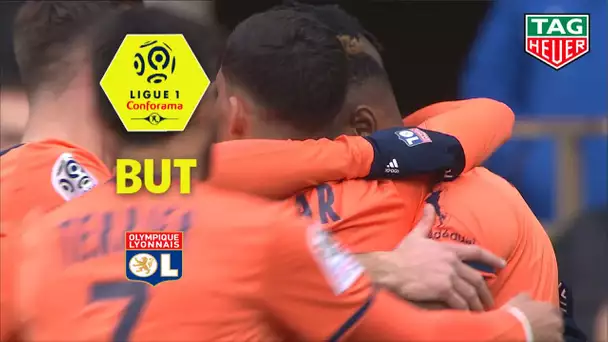 But Moussa DEMBELE (3&#039;) / RC Strasbourg Alsace - Olympique Lyonnais (2-2)  (RCSA-OL)/ 2018-19