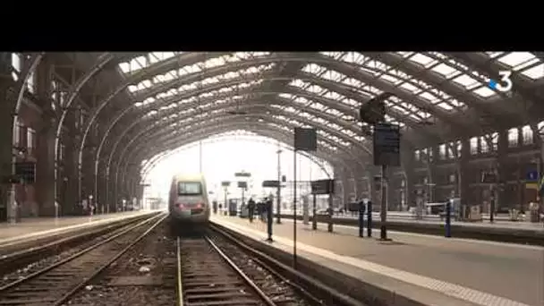 Lille : à la gare Lille Flandres, premiers départs en vacances sous le soleil