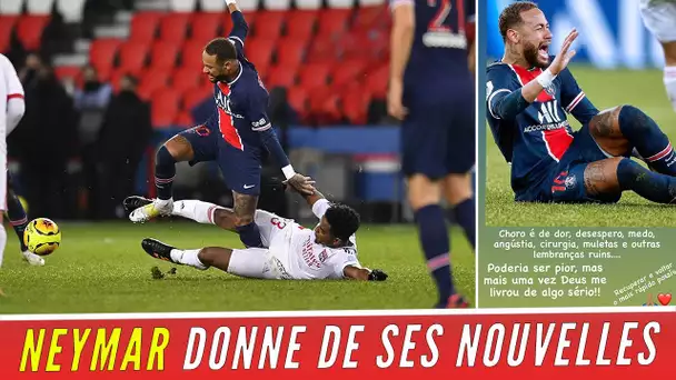 NEYMAR donne de ses nouvelles... et revient sur ses pleurs !