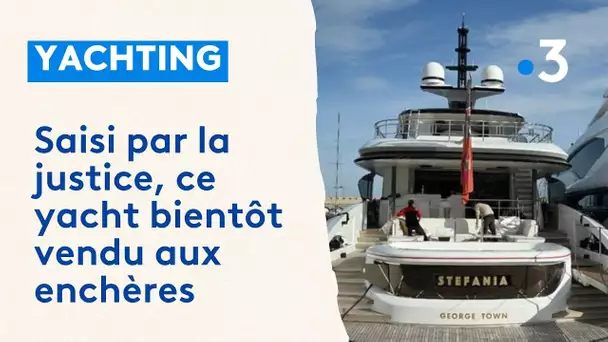 Il avait été saisi par la justice française, la vente aux enchères de ce yacht de luxe reportée