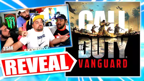 REACTION au REVEAL de CALL OF DUTY : VANGUARD !! (COD 2021 Warzone)