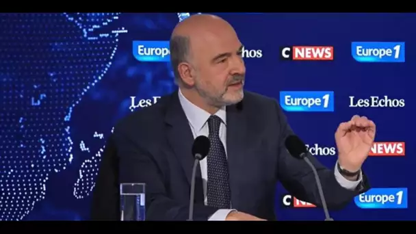Moscovici sur l'impôt sur le revenu universel : "C'est une vieille idée qui pose un certain nombr…
