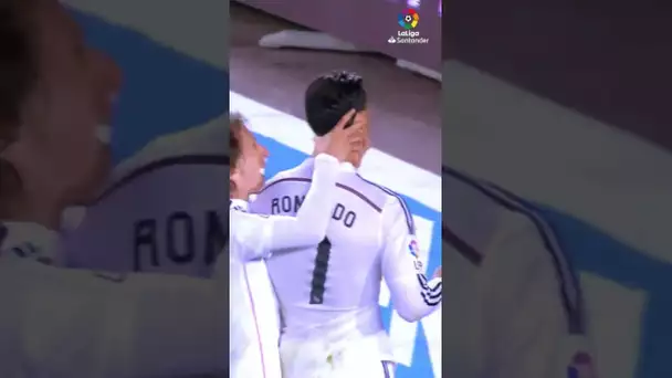 Epic DUO Cristiano Ronaldo & Benzema #shorts #laligasantander #elclásico