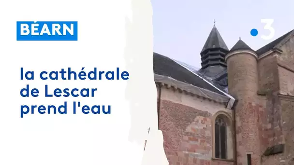 Béarn : la cathédrale de Lescar prend l'eau