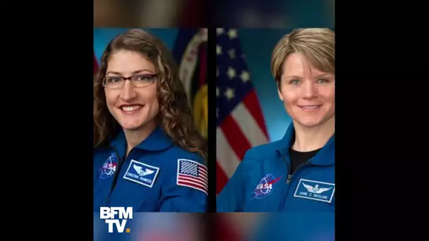 Deux femmes partiront en mission dans l&#039;espace pour la première fois
