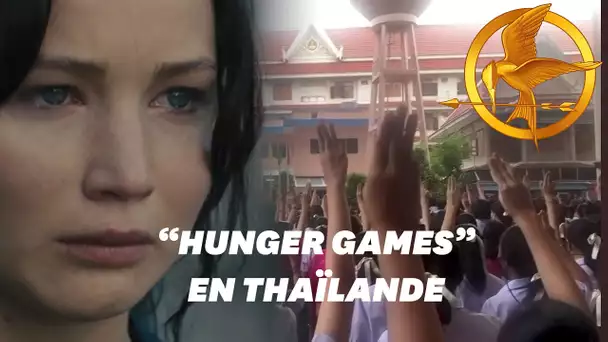 Thaïlande: Le salut de "Hunger Games", signe politique des lycéens