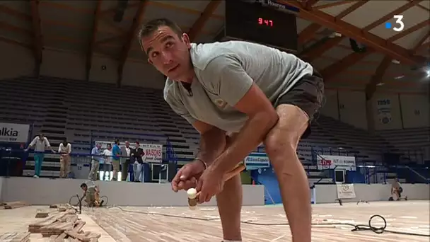 Un parquet NBA pour la Chorale de Roanne