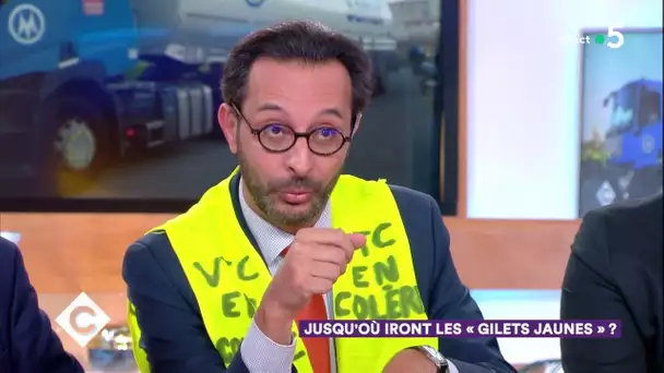 Gilets jaunes : le mouvement se durcit - C à Vous - 20/11/2018