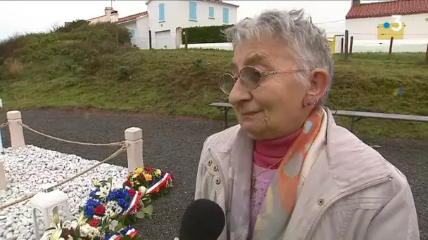 Noirmoutier : une stèle en hommage au "soldats disparus en mer"
